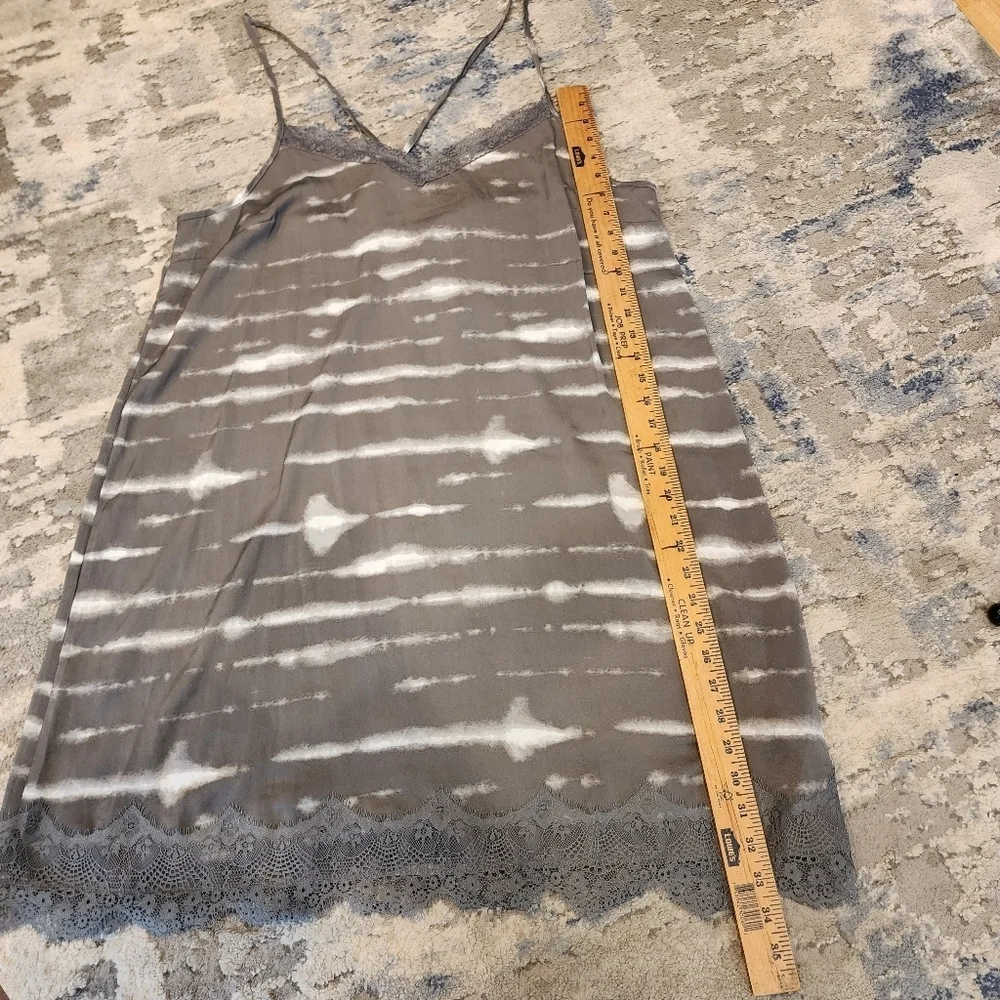 Aerie Gray Tie-Dye Slip Dress - Picture 12 of 16